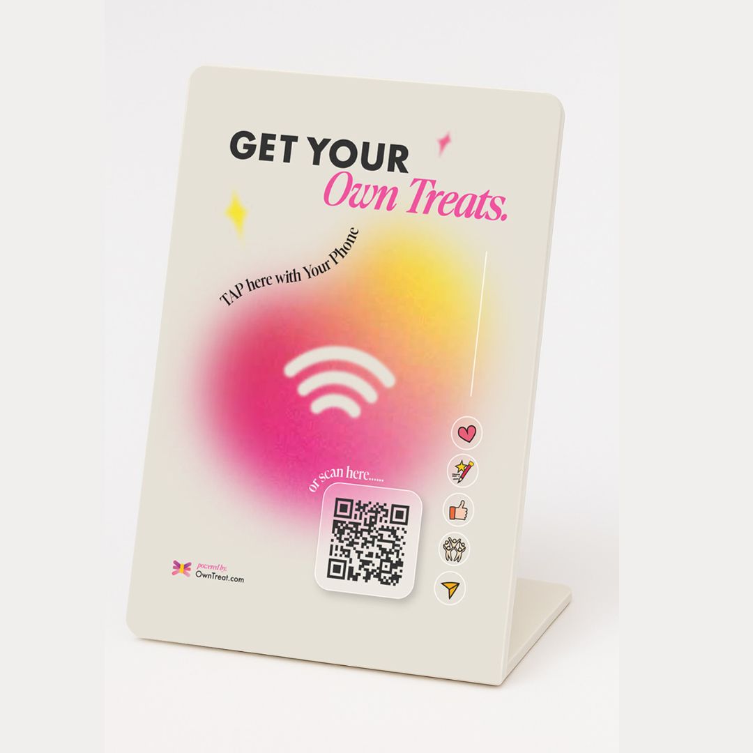 Marketing Stand (NFC + QR)